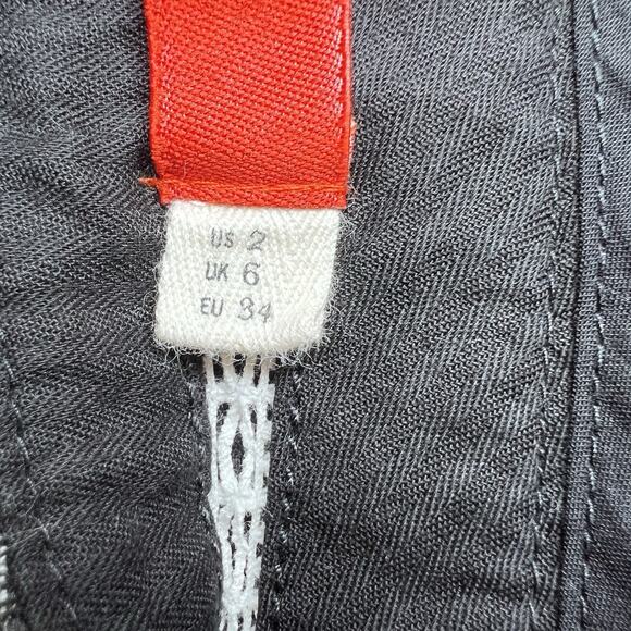 Anthropologie Cartonnier Neda Shorts‎ For Women Size 2 Black And White - Picture 7 of 8